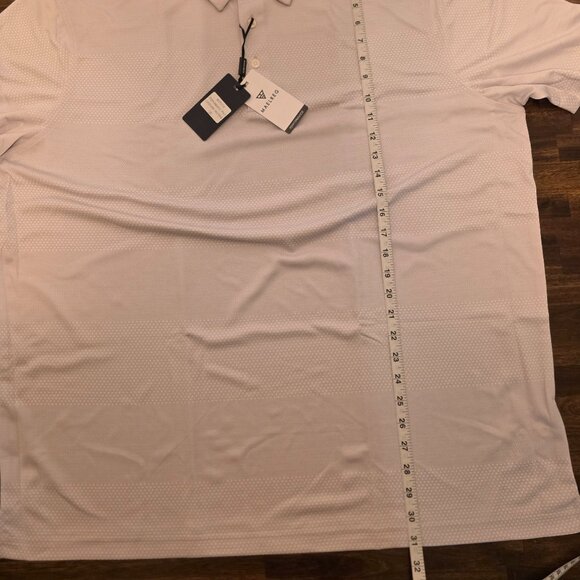 Maelreg Men's Golf Polo Shirt 2XL Lavender Purple Heather Performance NWT - Picture 3 of 5